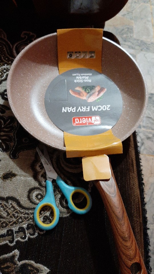 Wajan Marbel Anti Lengket | Fry Pan Marbel Non Stick | Wajan Anti Lengket Ringan