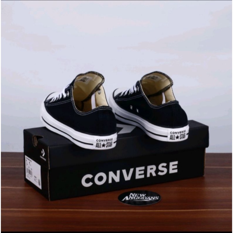 Sepatu Cowok/Cewek Converse All-Stars Hitam Putih Terbaru Trend+Alas Kaki