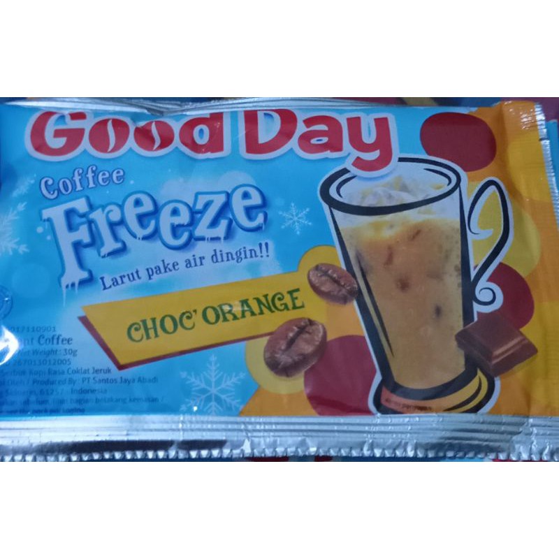 

good day freeze choc'orange