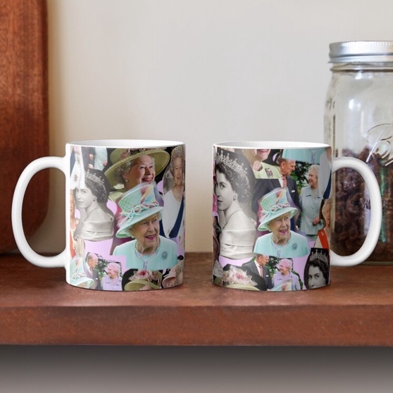 Mug Keramik HRH Queen Elizabeth II