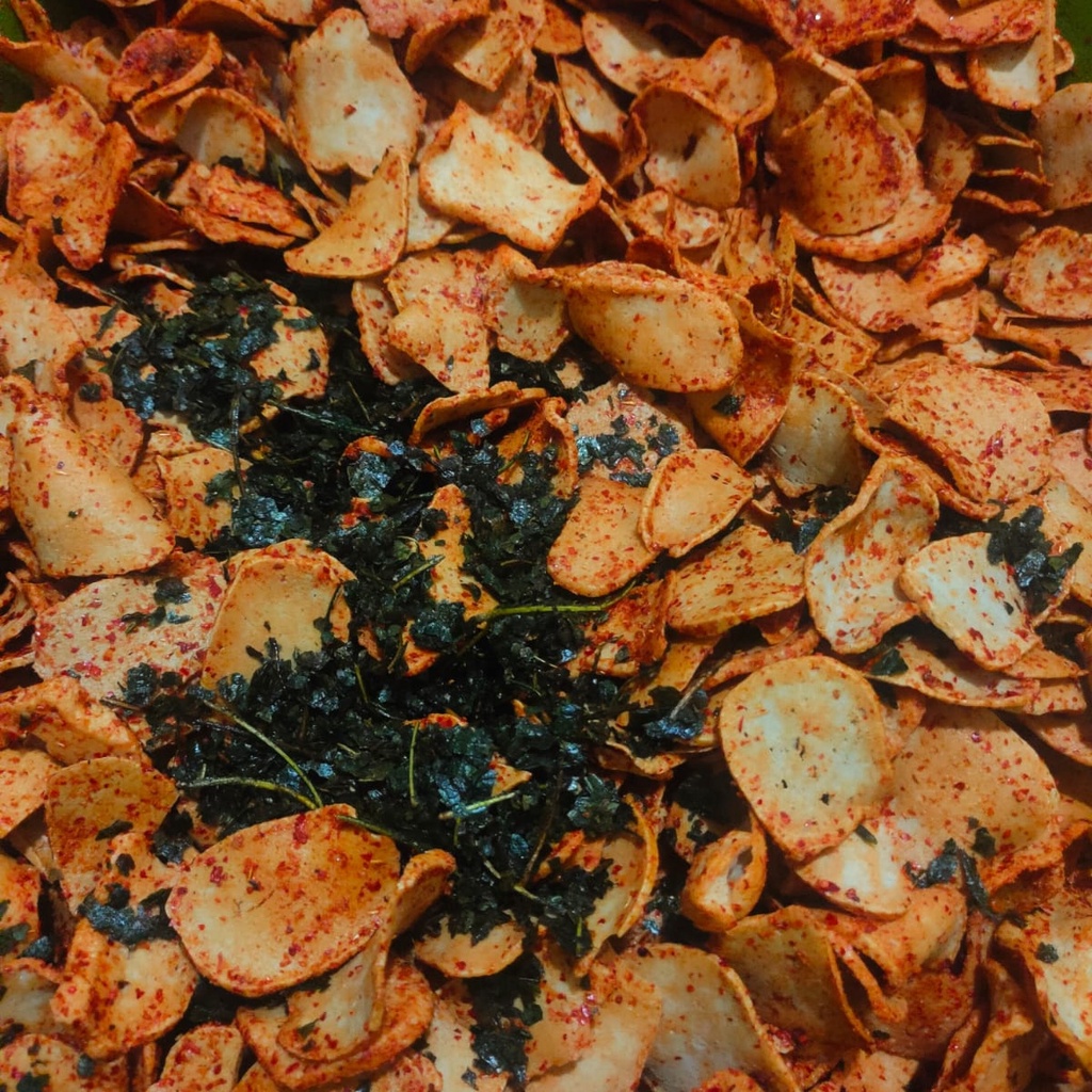 

KERIPIK BASRENG VIRAL DAUN JERUK