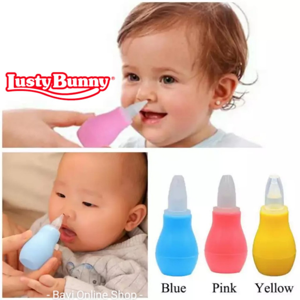 Alat Penyedot Ingus Bayi / baby nose cleaner/ Sedotan Ingus Bayi Anak Lusty Bunny