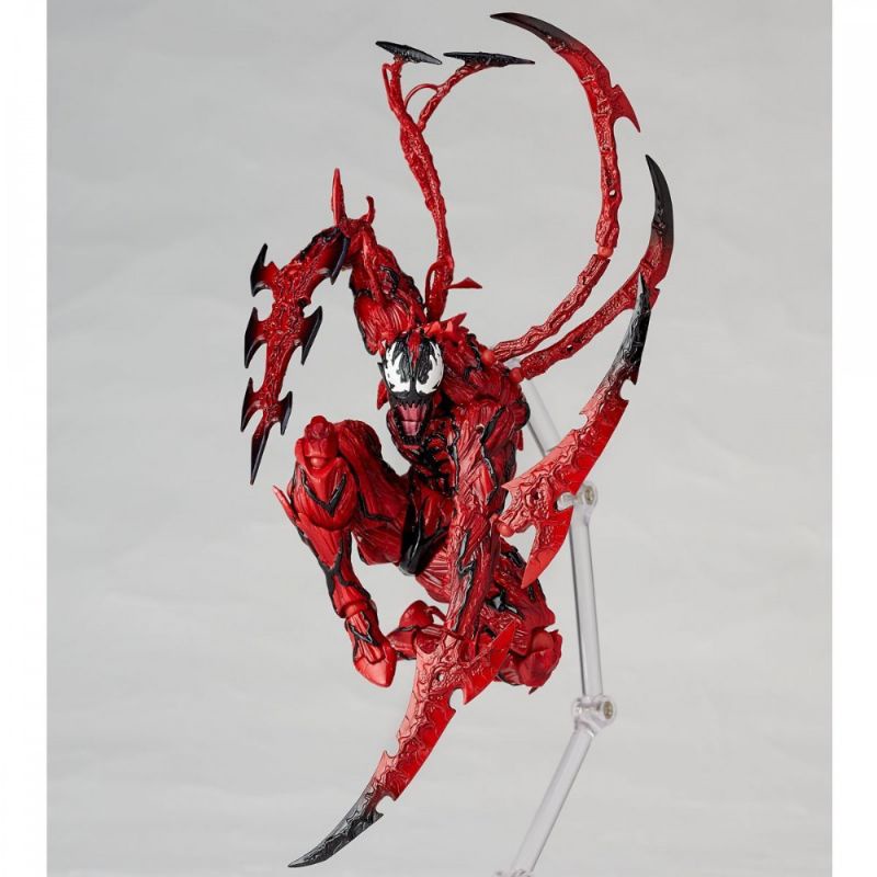 revoltech red venom spiderman figure shf venom merah super hero shf spiderman red venom revoltech sh
