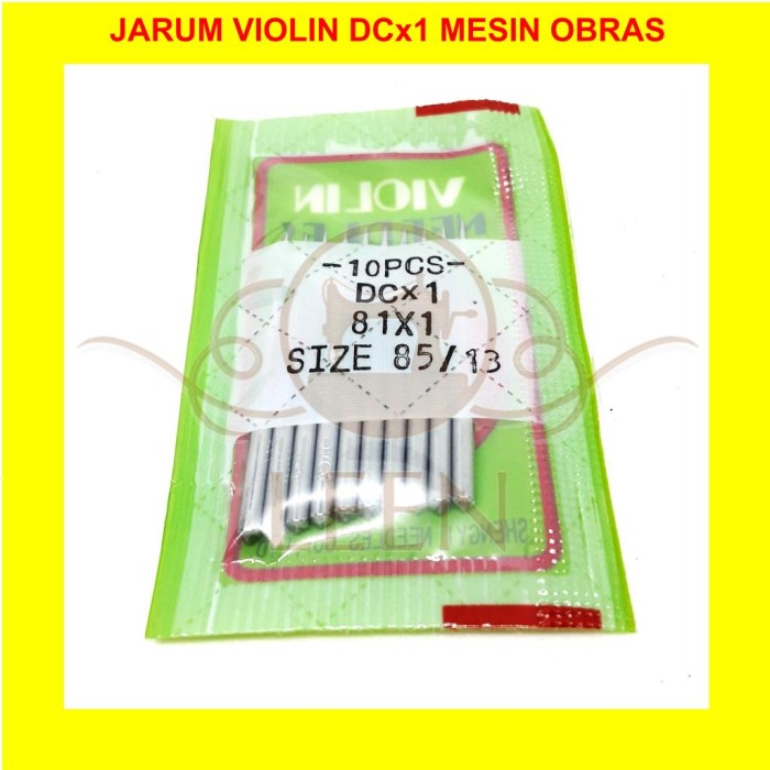 Jarum VIOLIN Needle DC x 1 Mesin Jahit Obras Industri &amp; Kecil LEEN - 13