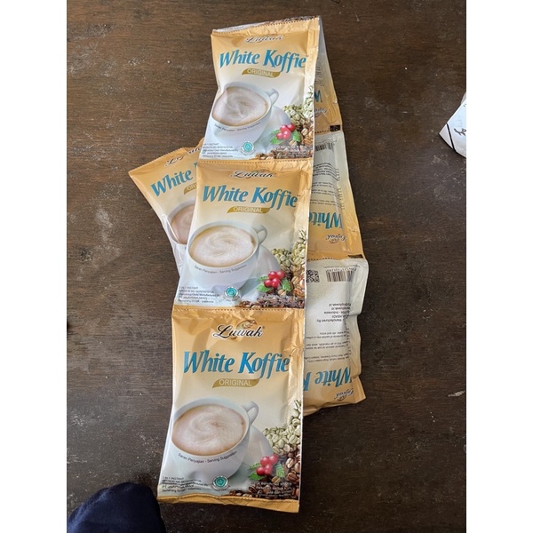 

Luwak White Coffee Renceng Sachet isi 10