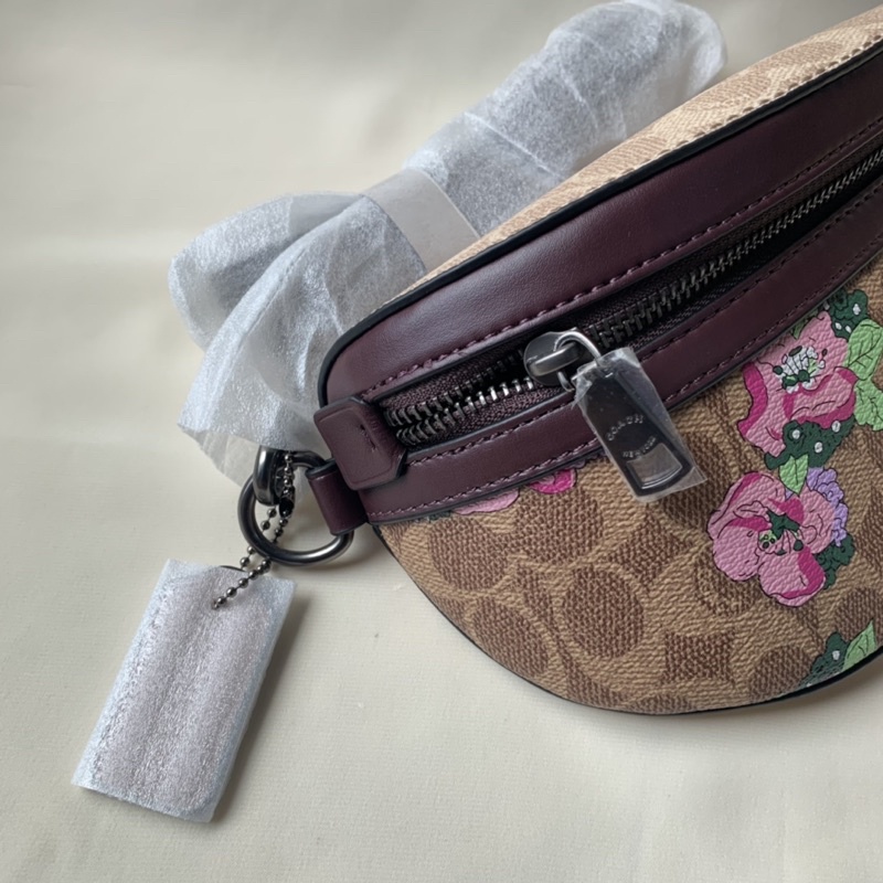 COACH Bethany Belt Bag Blossom Print (Coach 89300)