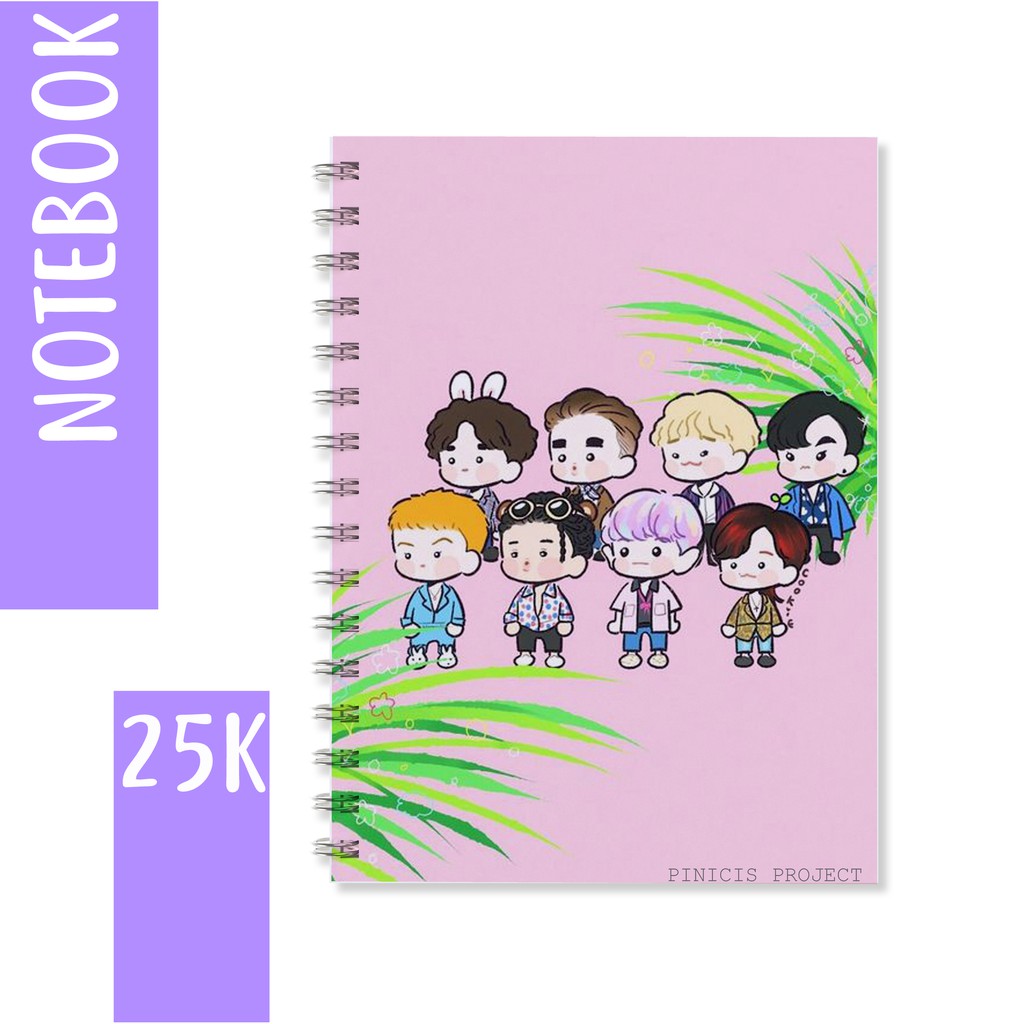 

EXO KOKOBOB NOTEBOOK UKURAN A5