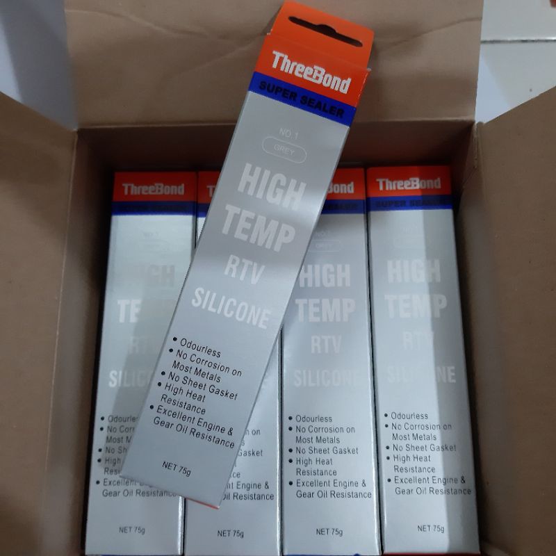 

ATH ThreeBond / Treebond Silver RTV No. 1 Grey / Abu Abu Hh Temp 75gram