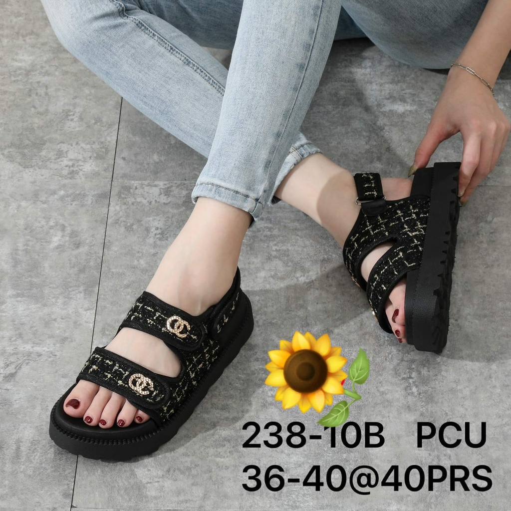Sandal Karet Jelly Wedges Wanita import Model Terbaru Original Kekinian by AGUNG STYLE Balance 8822-1