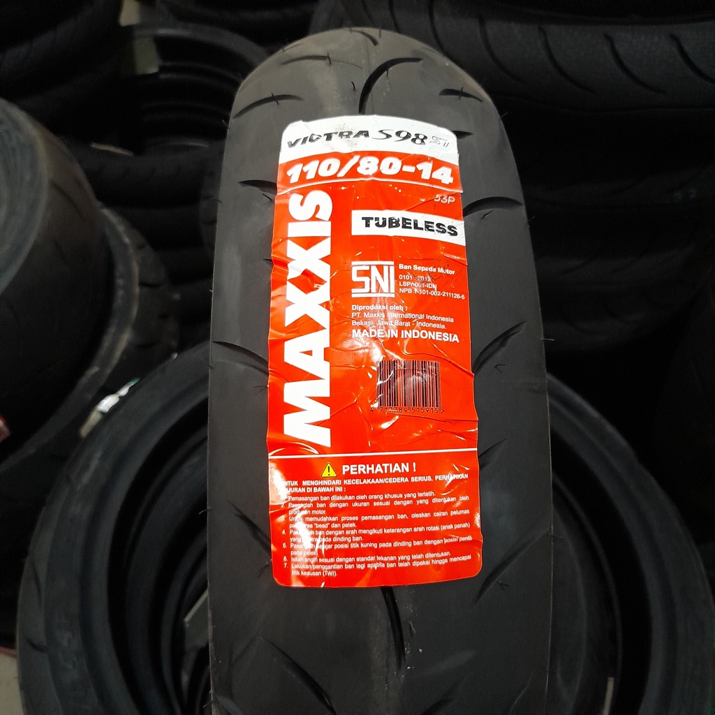 Ban motor matic Maxxis Victra 110 80 14 ban aerox pcx lexi vario