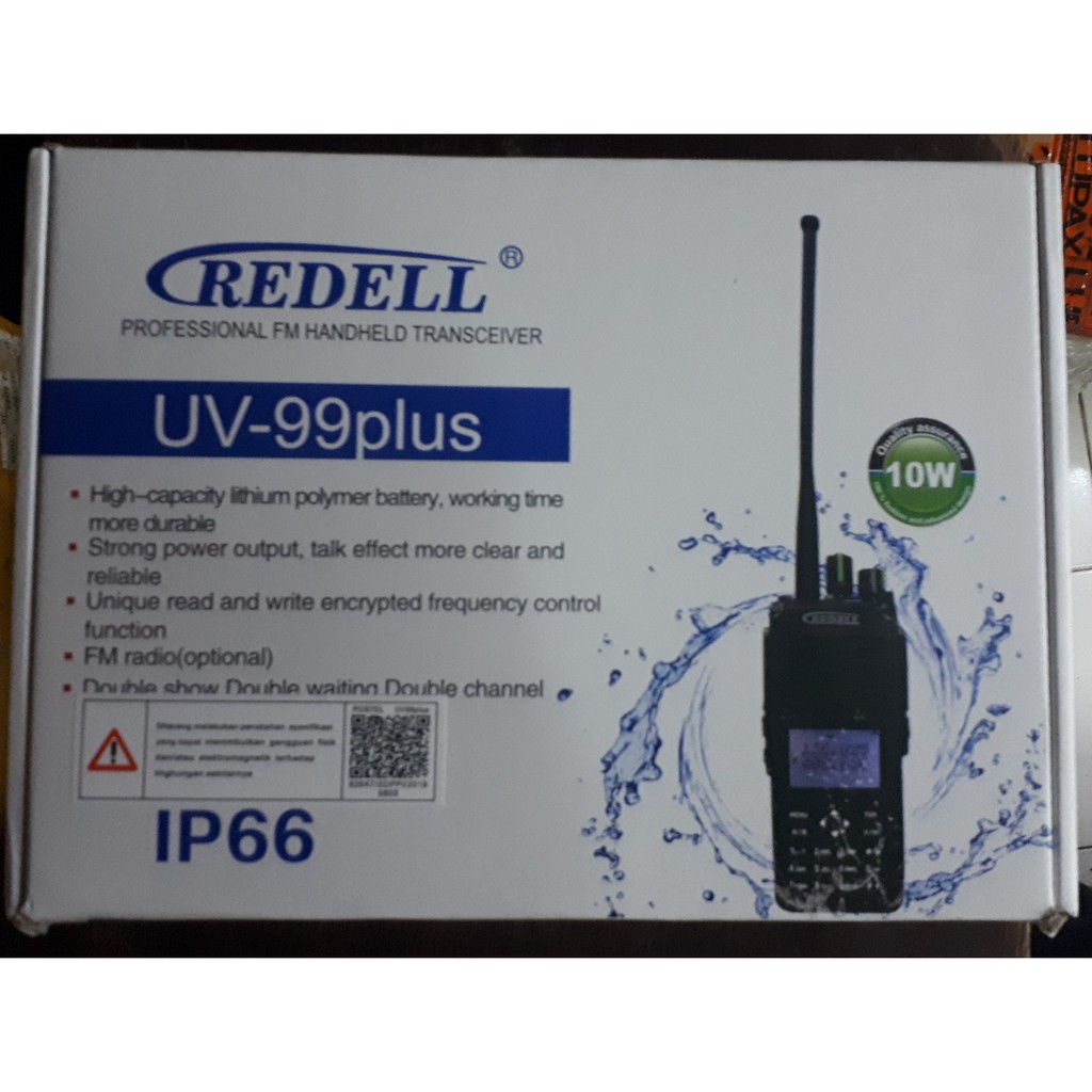 HT 10 WATTS DUALBAND REDELL UV-99PLUS WATERPROOF IP66