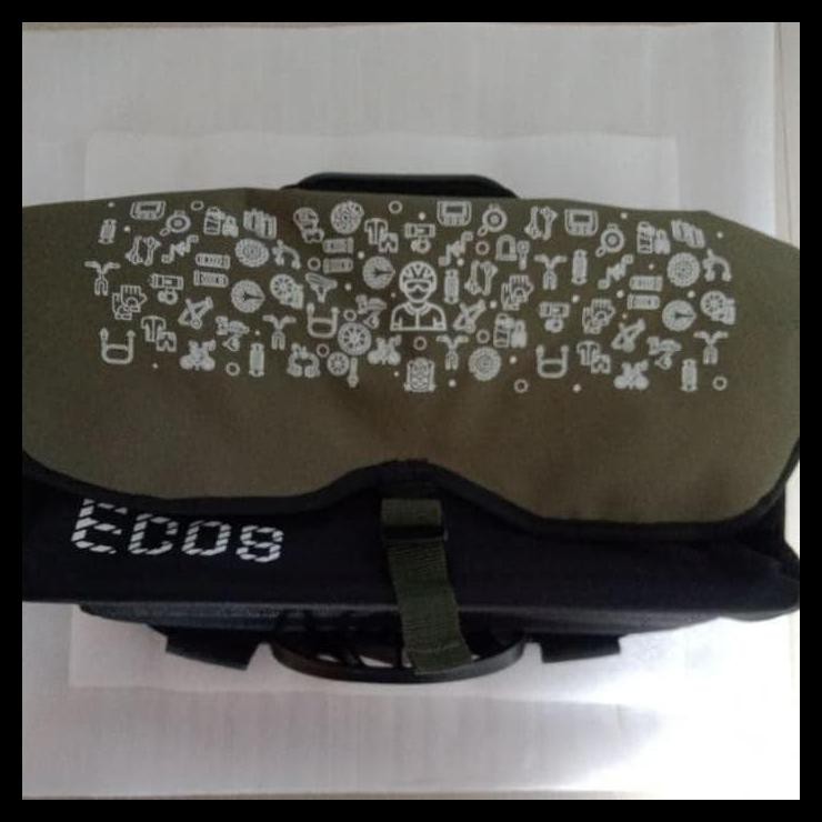  Tas  Front Block Ecosmo  Sepeda  Lipat Hitam Shopee Indonesia