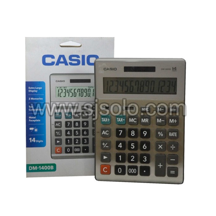

Kalkulator Casio Kalkulator DM-1400 B