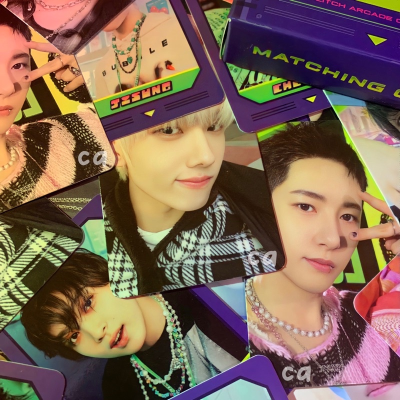 SHARING MATCHING GAME CARD SET NCT DREAM GLITCH MODE