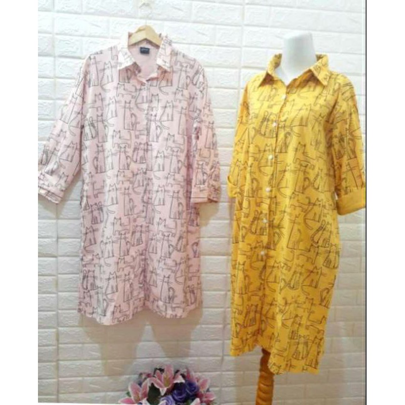 FLASH SALE TUNIC BAHAN PREMIUM IMPORT BANGKOK BAHAN TEBAL