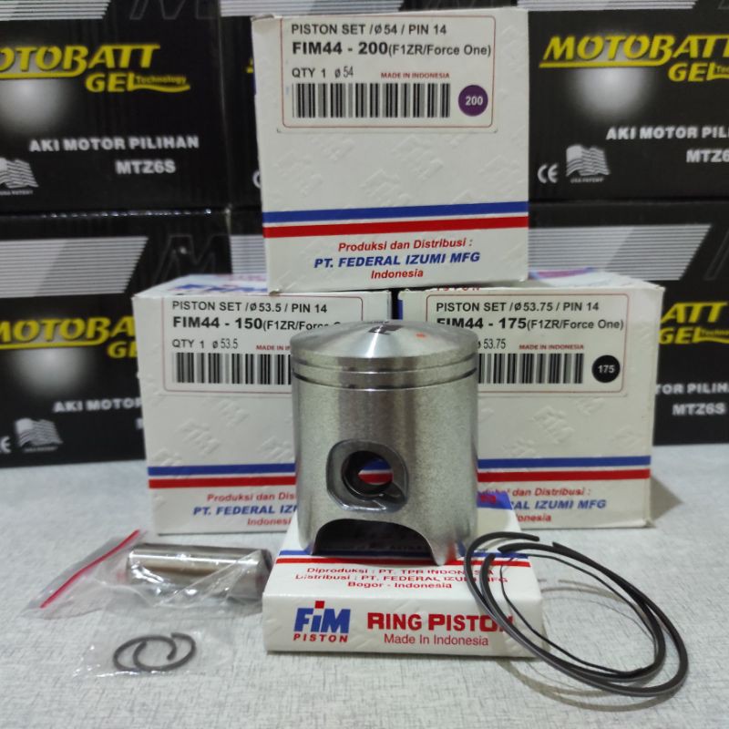 Piston Kit FIM FIZR FIZ R Force One FIM44 OS STD/50/125/225/250/300