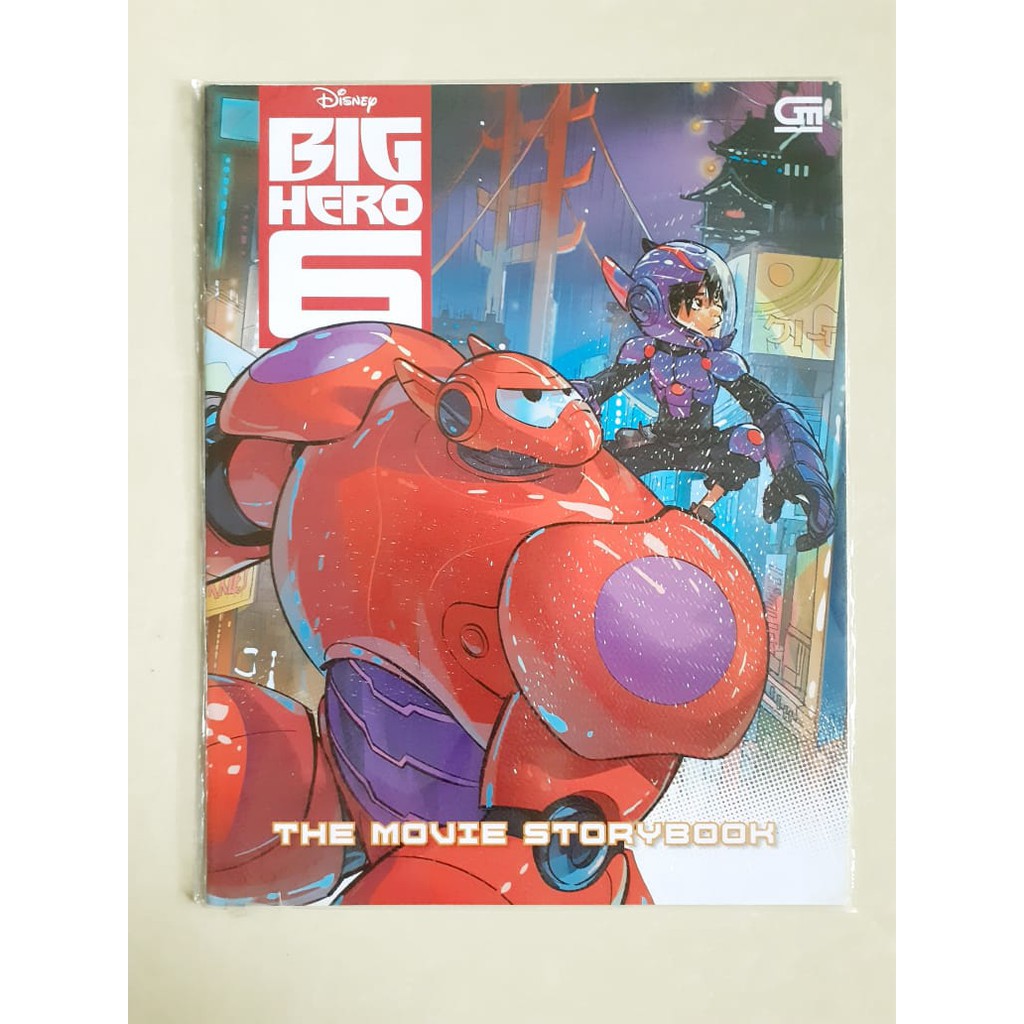 Jual Big Hero 6 The Movie Storybook (Berbahasa Indonesia, Ilustrasi dan ...