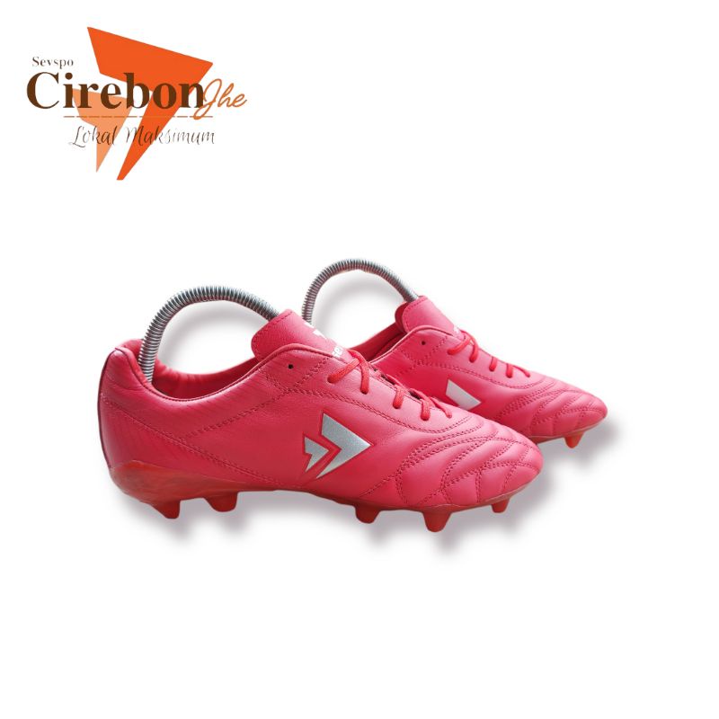 Sevspo XZORO Red White (Lea Misty) Free Kaos Kaki Sevspo/Saddle Shoes/Lace Ori Gansol Random