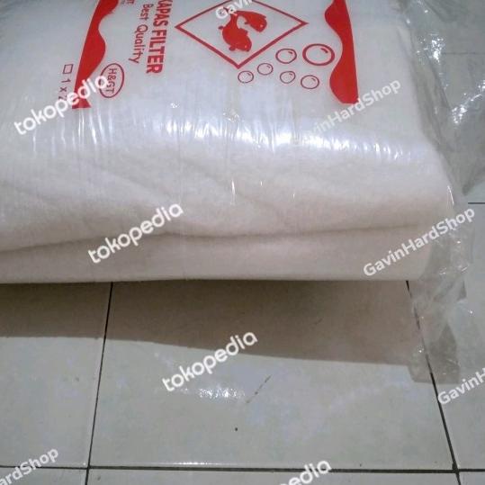 ✲ Kapas filter Busa filter Kapas Busa Filter Kapas dakron filter 2x1 m ♦