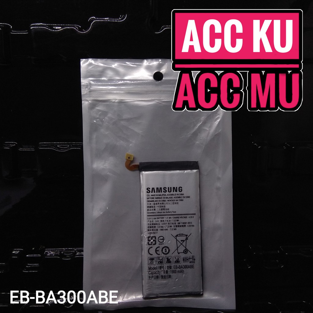 BATTERYSAMSUNG A3 EB-BA300ABE  BATERAI SAMSUNG GALAXY A3 2015 A300 ORIGINAL