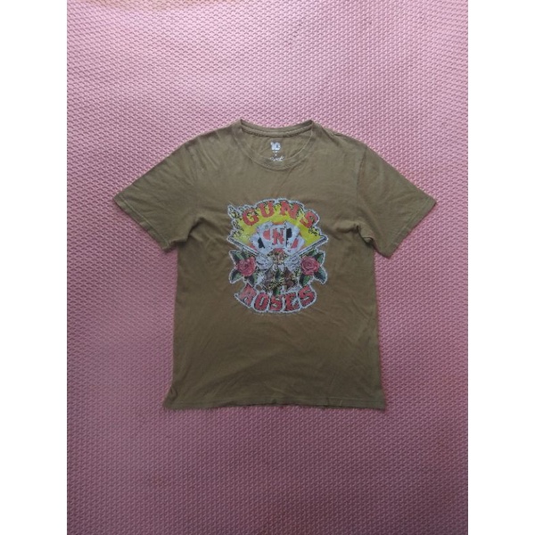 kaos band guns n roses second/thrift/bekas/preloved