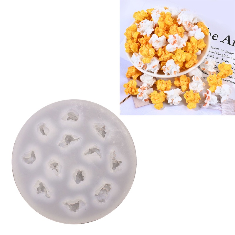 Siy Cetakan Pembuat Popcornjellyes Batusabun DIY Bahan Silikon