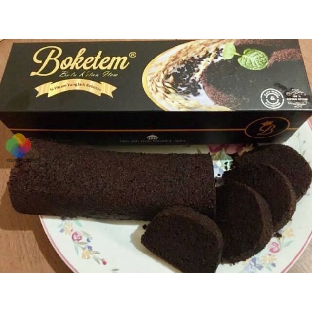 

Boketem Original Bolu Ketan Hitam Oleh Oleh Bandung