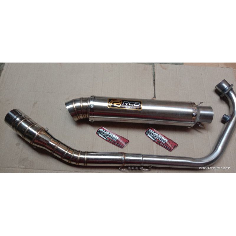 KNALPOT RCB CORONG JUMBO PNP Satria Fu Vixion Sonic GSX r15 Cabre Scorpio Byson DLL