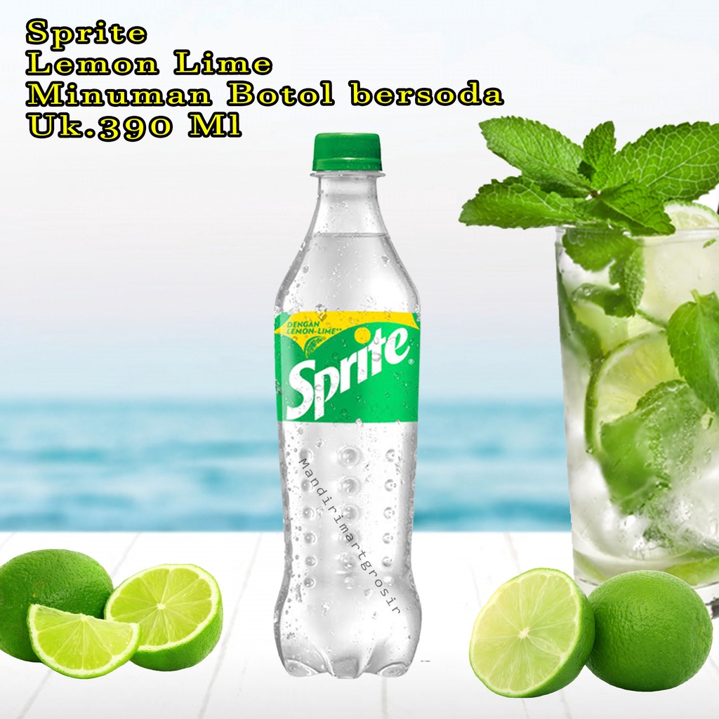 SPRITE * RASA LEMON LIME *390ml