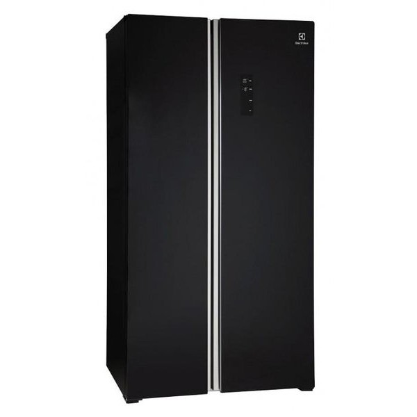 ELECTROLUX ESE 6201 BGID BLACK GLASS LEMARI ES KULKAS SXS INVERTER 562 LITER / ESE6201BGID