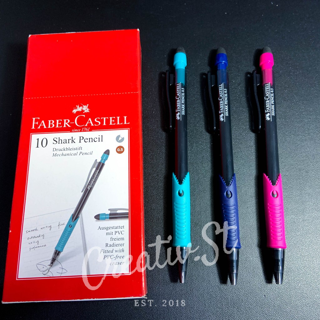 

FABER CASTELL Pensil Mekanik Shark 0.5 Mm Mechanical Pencil