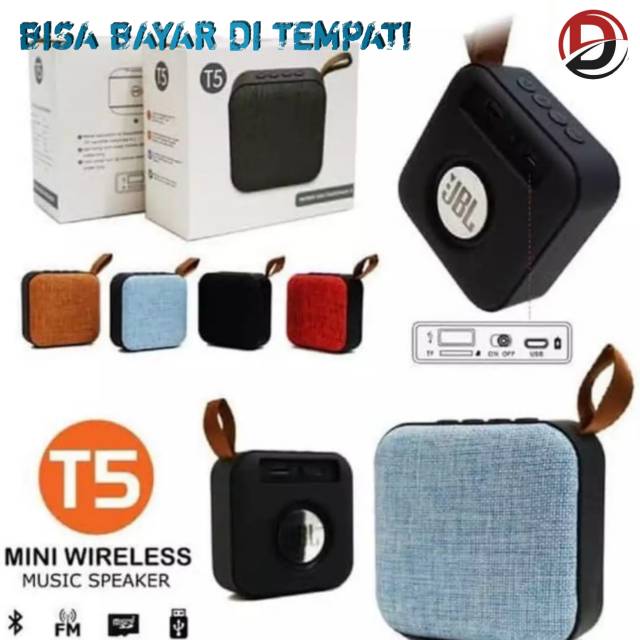 SPEAKER JBL MINI BLUETOOTH WIRELESS JBL T5