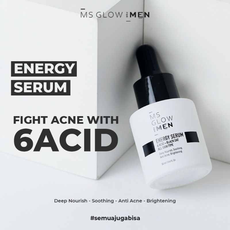 ms glow man serum