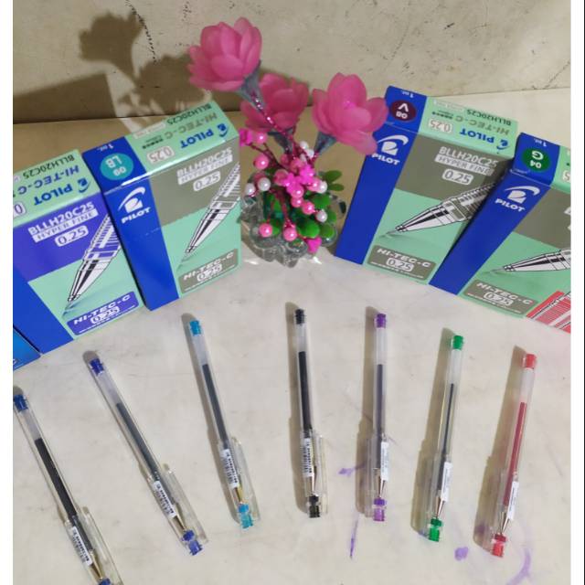 

PULPEN HI-TECH 0,25 - 0,3 mm WARNA BAROKAH