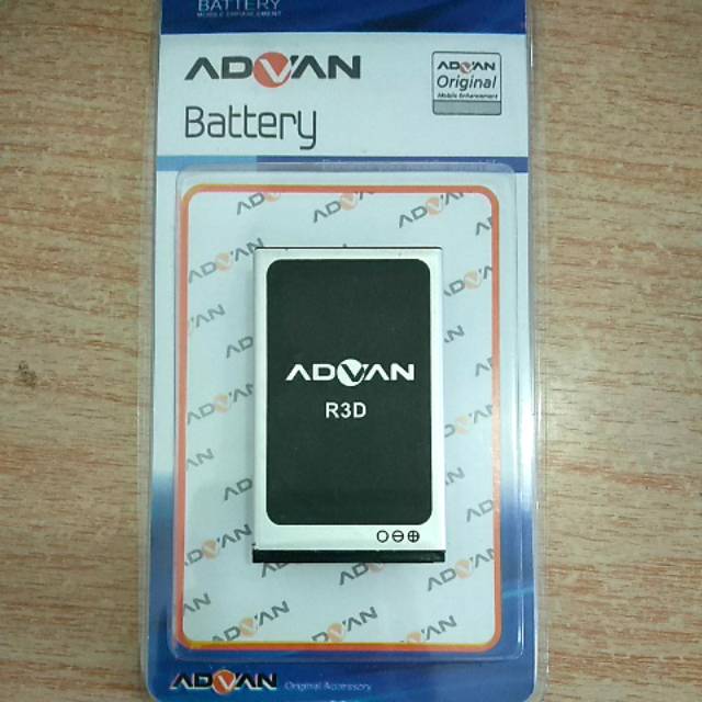 Baterai batre battery advan R3D doublepower original