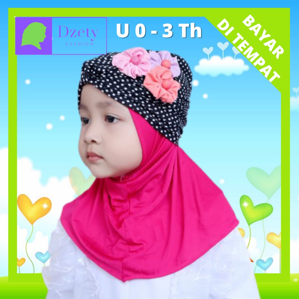 Dzety Jilbab Kerudung Hijab Krudung Anak Bayi Umur Usia 0 Dzety Jilbab Kerudung Hijab Krudung Anak Bayi Umur Usia 0