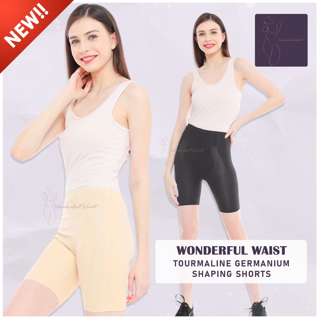 Celana shaper terbaru dengan batu tourmaline dan germanium pembentuk atau shaping pants utk langsing paha, efektif angkat bokong, kurus setelah melahirkan wonderful waist original , legging shaping paha terbaik dan efektif, korset celana biker pendek .