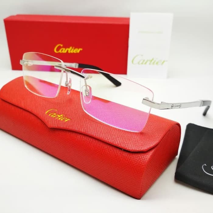 Frame Kacamata Cartier Titanium Super Premium Qualitu