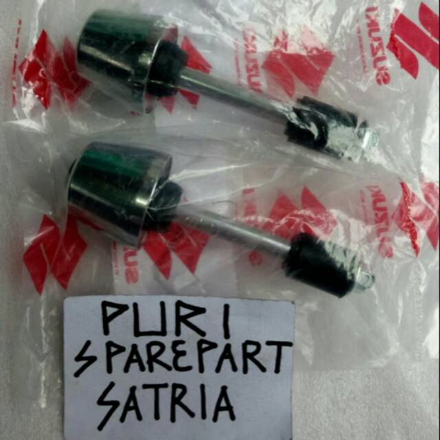 Sepasang Jalu Stang Bandul Balancer Stang chrome Suzuki Satria Fu Original SGP
