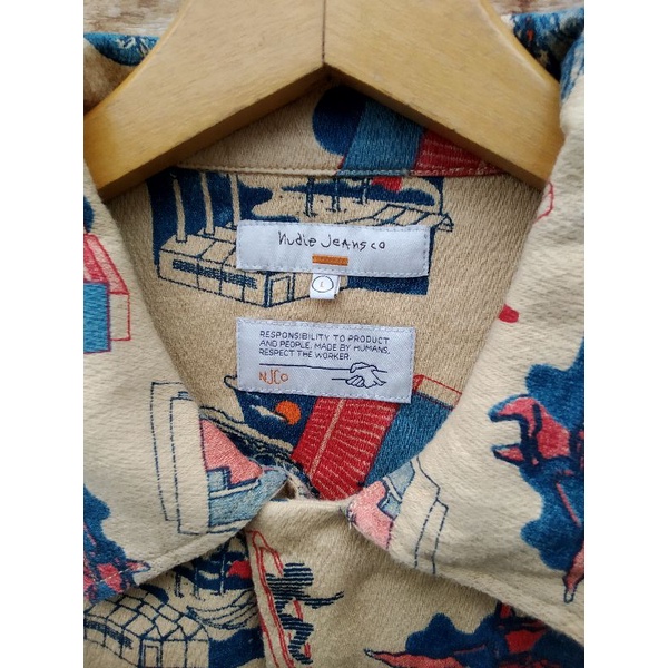 nudie Jeans Aron Reveries kemeja