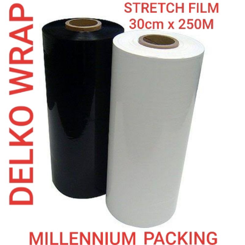 

Plastik Wrapping Stretch Film 30cm Tebal Delkowrap