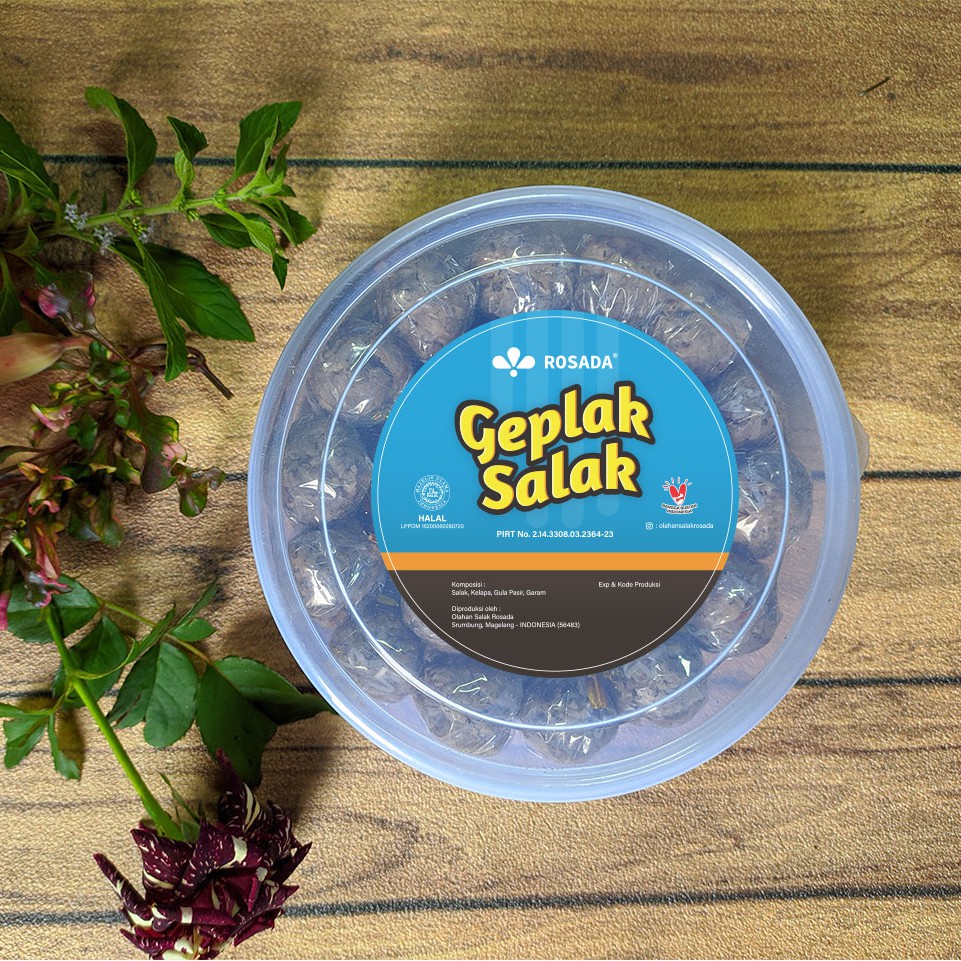 

Geplak Salak Rosada - Toples 500g