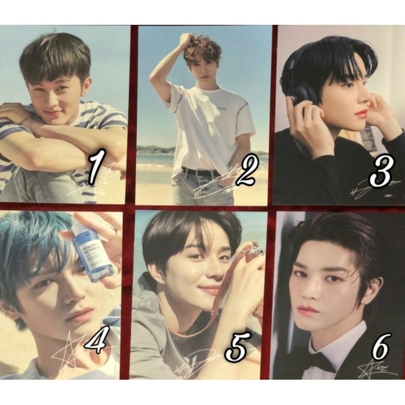 Sharing Photobook Postcard NCT 127 X Nature Republic