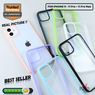 HARD CASE IPHONE 11 / 11 PRO / 11 PRO MAX HYBRID TRANSPARAN CLEAR BY