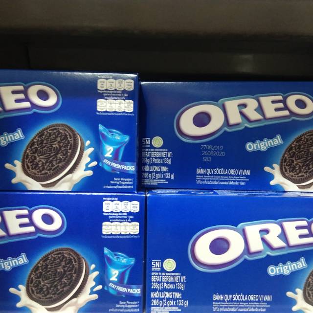 

Biskuit oreo sandwich 274gram