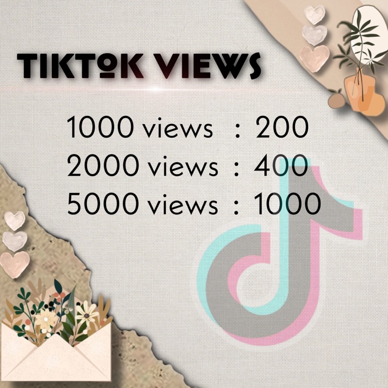 TIKTOK VIEWS TERMURAH