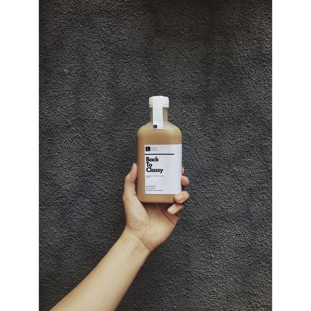 

Back To Classy (Kopi Susu) 280 Ml