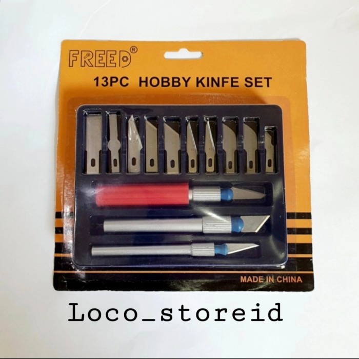 

UKIR-ALAT- PISAU UKIR KAYU SET 13 PCS FREED -ALAT-UKIR.