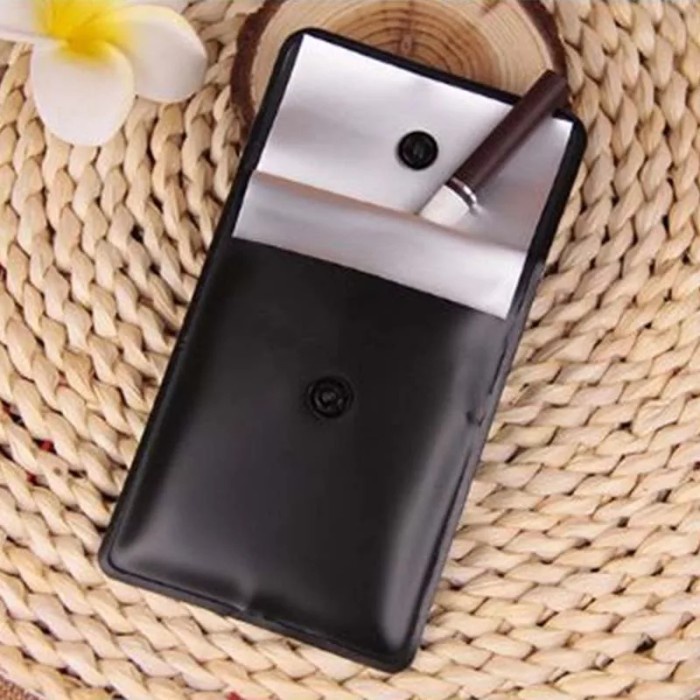 Hot Dompet Asbak/Portable Pocket Wallet Ashtray Fireproof PVC Hanya di shopee