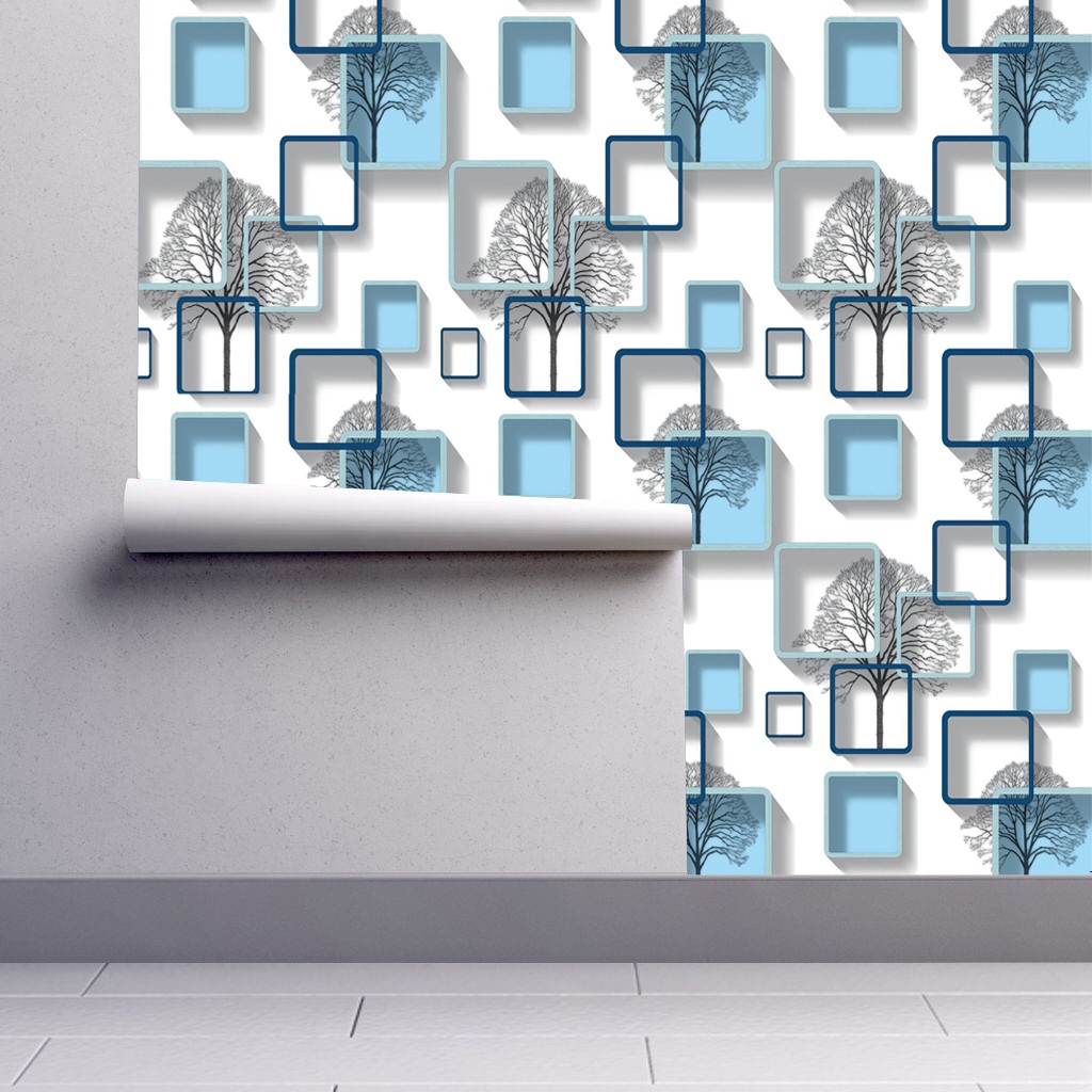 Wallpaper Dinding Motif Wallpaper Stiker Dinding Ruang Tamu Premium Quality Wallpaper Stiker 3D 45Cm X 10M-GH046-1